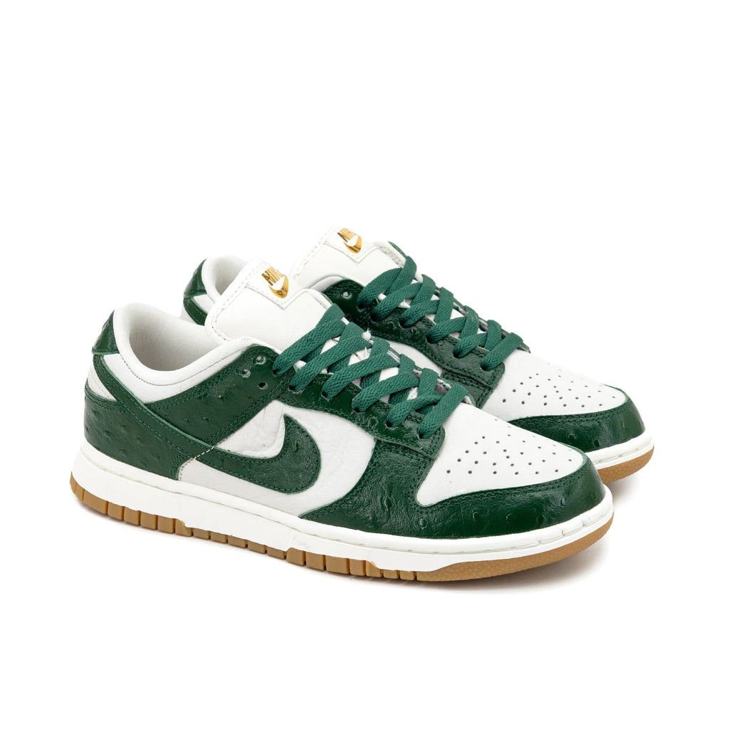 Women's Nike Dunk Low LX "Green Ostrich" Phantm/Gorge Gn-Sl (FJ2260 002)