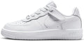 Little Kid's Nike Force 1 Low EasyOn White/White-White (FN0237 111)