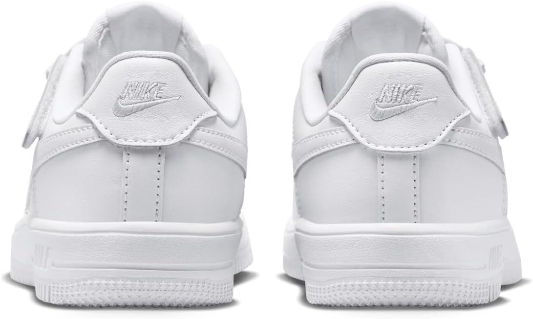 Little Kid's Nike Force 1 Low EasyOn White/White-White (FN0237 111)