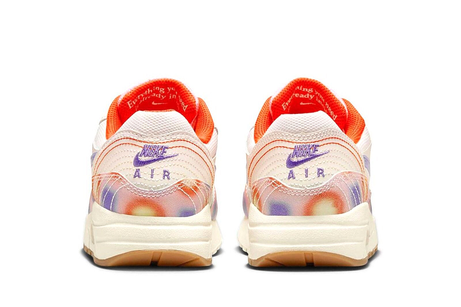 Big Kid's Nike Air Max 1 Sail/Football Grey-Blue Joy (FN7287 100)