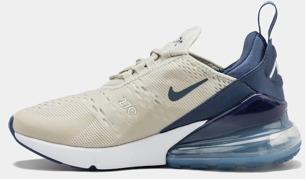 Women's Nike Air Max 270 Light Bone/Diffused Blue-White (FQ8783 072)