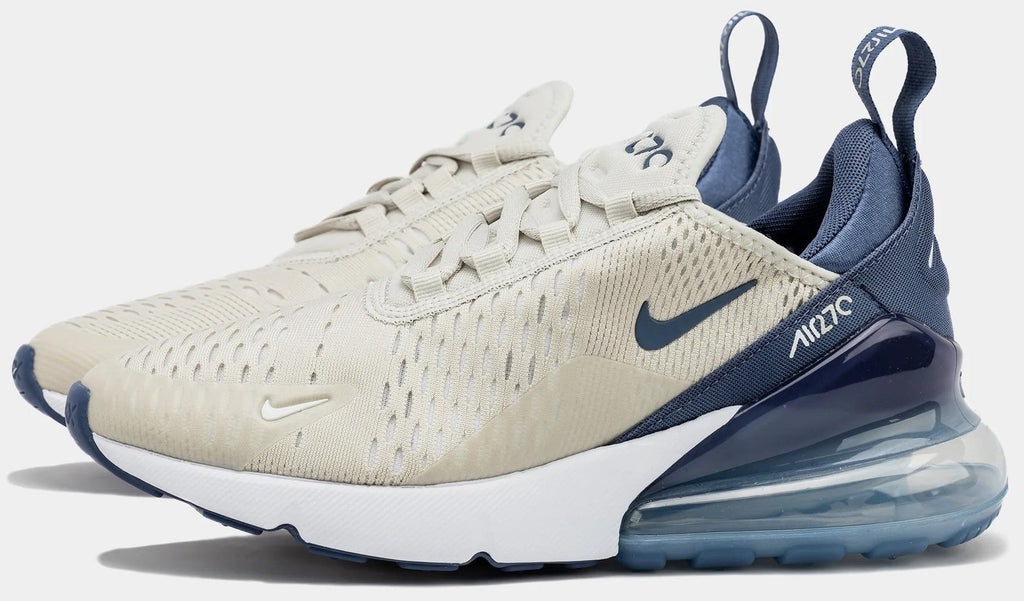 Women's Nike Air Max 270 Light Bone/Diffused Blue-White (FQ8783 072)