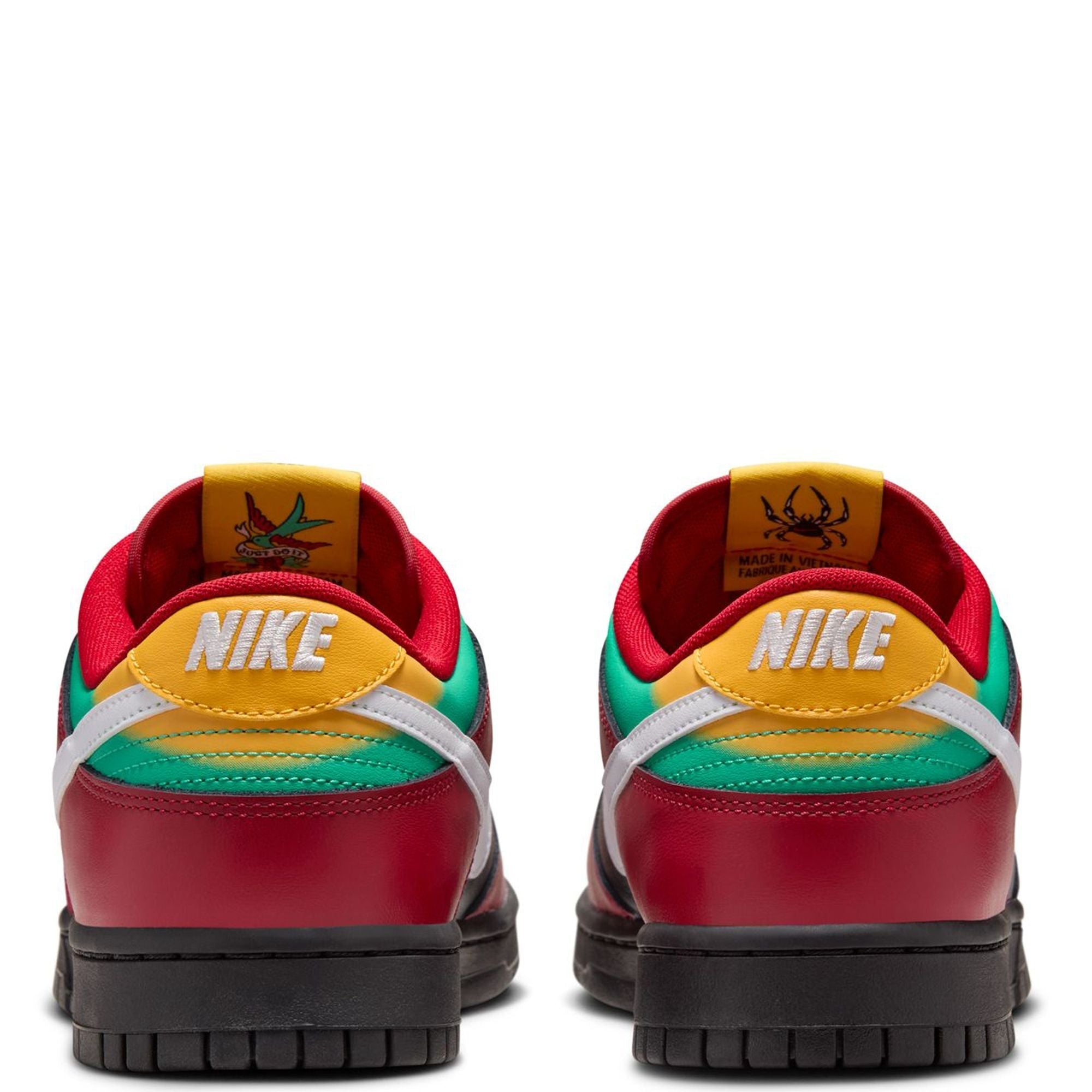 Men's Nike Dunk Low Retro LTD "Biker Tattoos" Blk/Wt-Gym Rd (FZ3057 001)