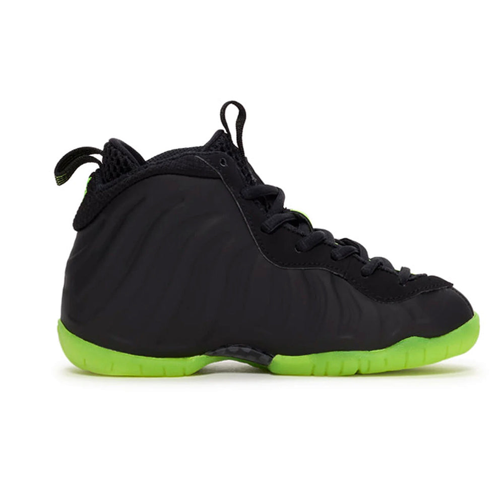Little Kid's Nike Little Posite One Black/Volt (HF0978 001)