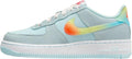Big Kid's Nike Air Force 1 BG Glacier Blue/Total Orange (HF4782 474)