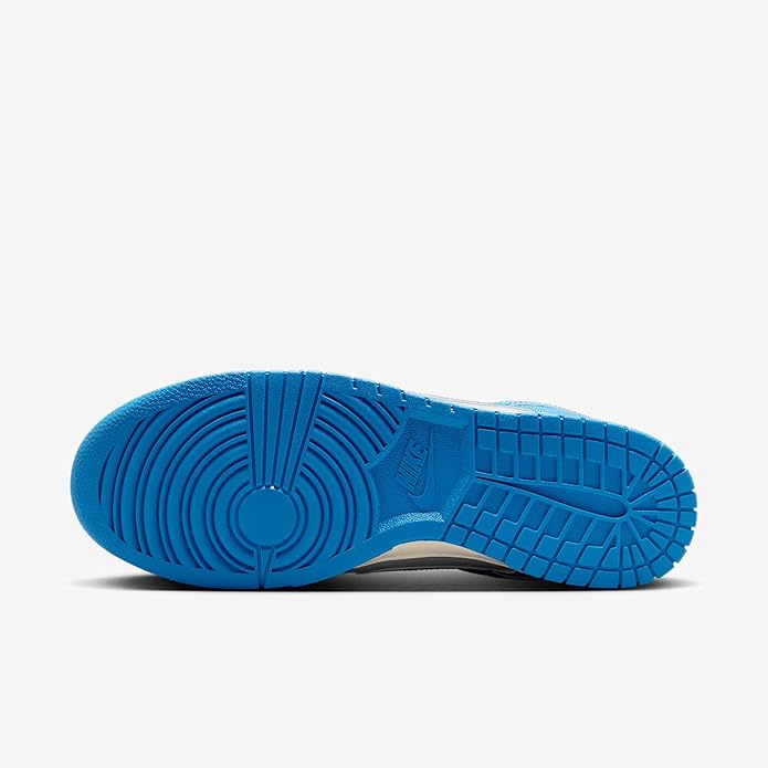 Men's Nike Dunk Low Retro Light Silver/LT Photo Blue (HF5441 002)