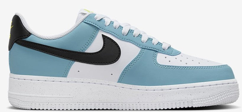 Women's Nike Air Force 1 '07 Next Nature Denim Trq/Bk-Wt-Cybr (HJ9571 400)