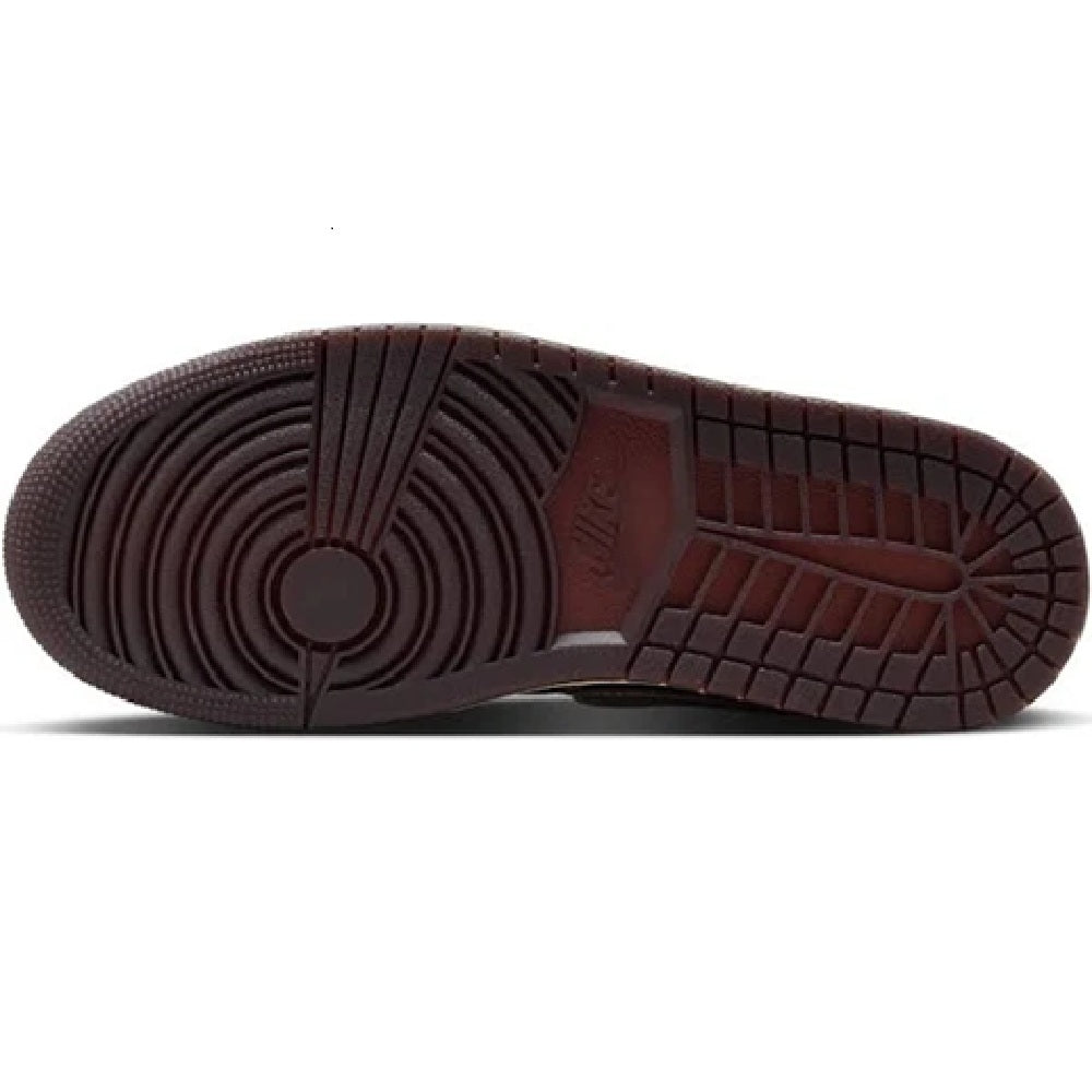 Women's Jordan 1 MM Low V3 Dark Team Red/Dark Team Red (HQ2186 600)