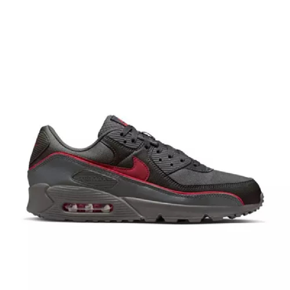 Men's Nike Air Max 90 PRM Iron Grey/University Red-Black (HV4517 001)