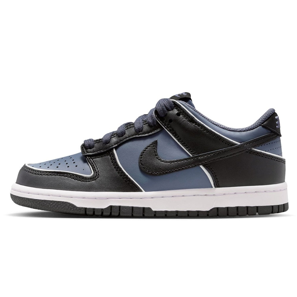 Big Kid's Nike Dunk Low SE Light Carbon/Black-White-White (HV4768 001)