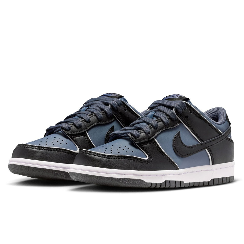 Big Kid's Nike Dunk Low SE Light Carbon/Black-White-White (HV4768 001)