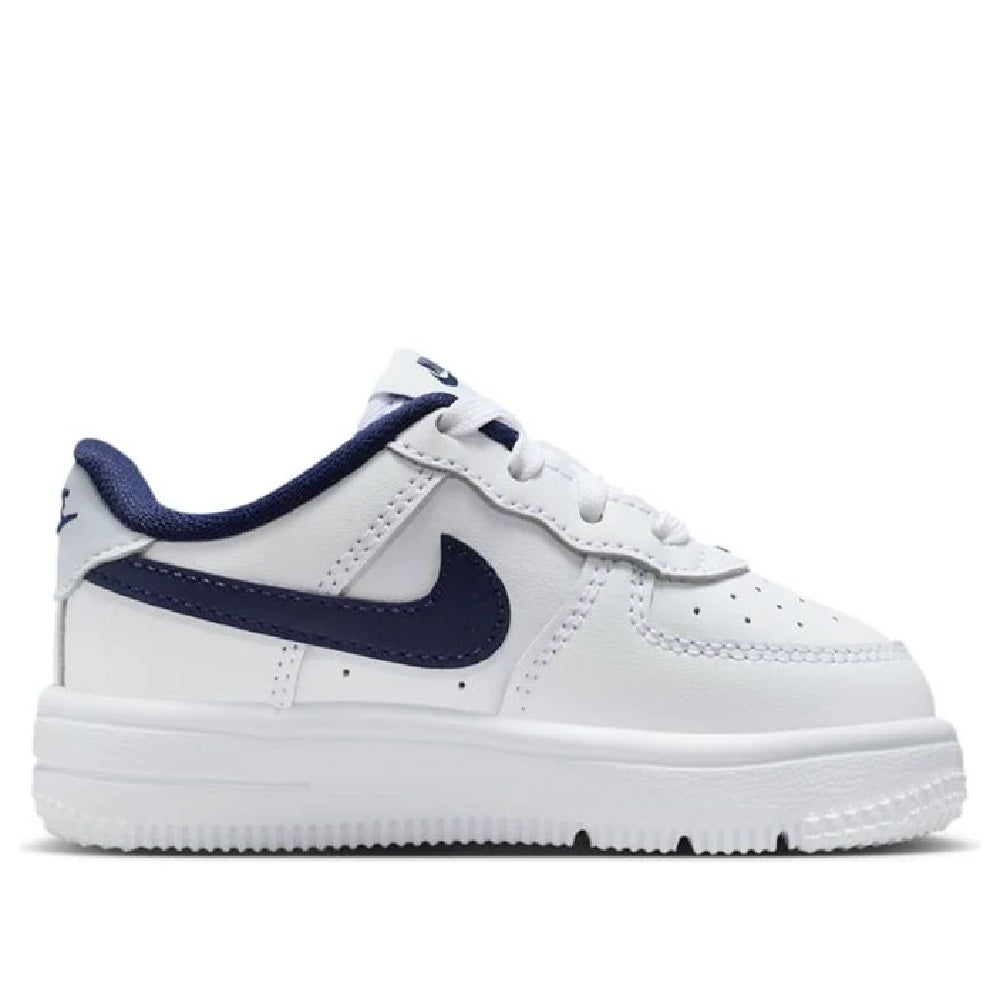 Toddler's Nike Force 1 Low Lace White/Midnight Navy (IF1674 103)