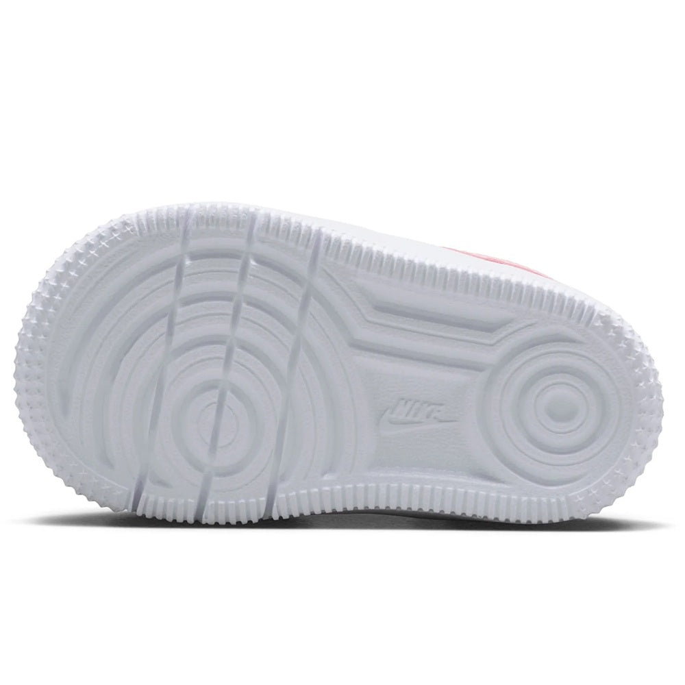 Toddler's Nike Force 1 Low Lace White/Med Soft Pink-White (IF1674 104)