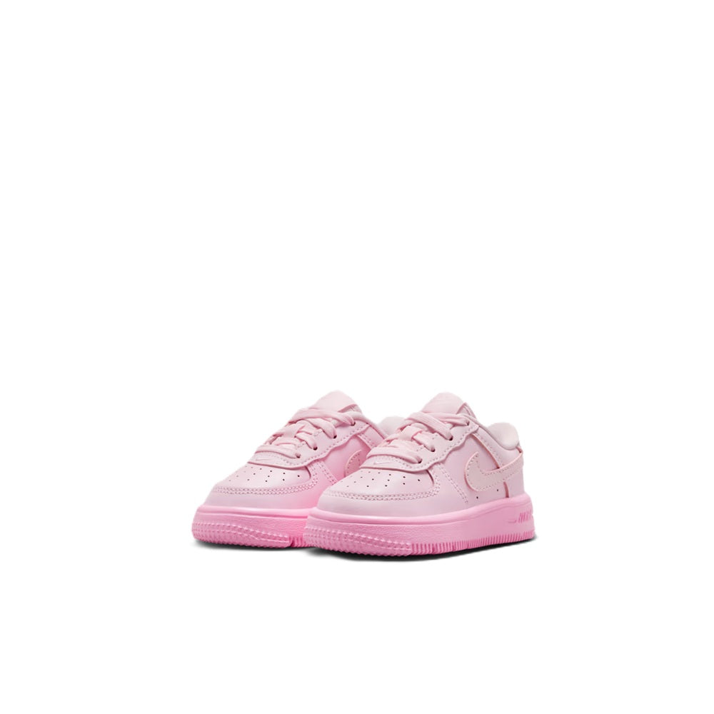 Toddler's Nike Force 1 Low Lace Pink Foam/Pink Foam-Pink Rise (IF1674 601)