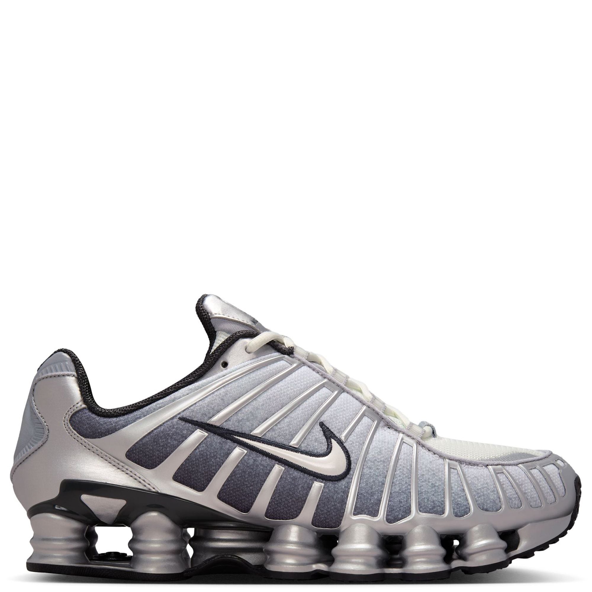 Men's Nike Shox TL Print Metallic Silver/Summit White (IH4466 095)
