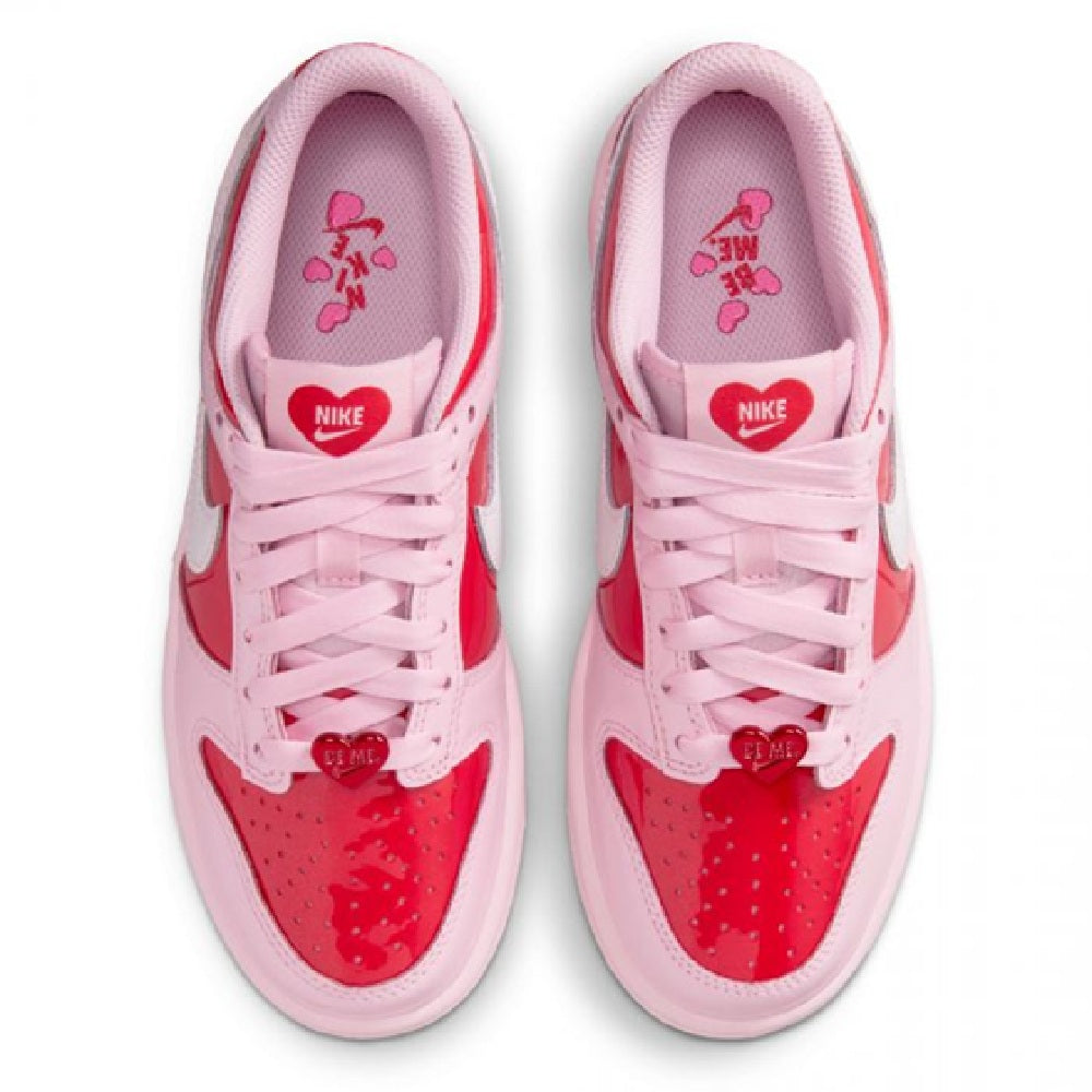 Big Kid's Nike Dunk Low BG Pink Foam/Summit White (IQ0218 663)