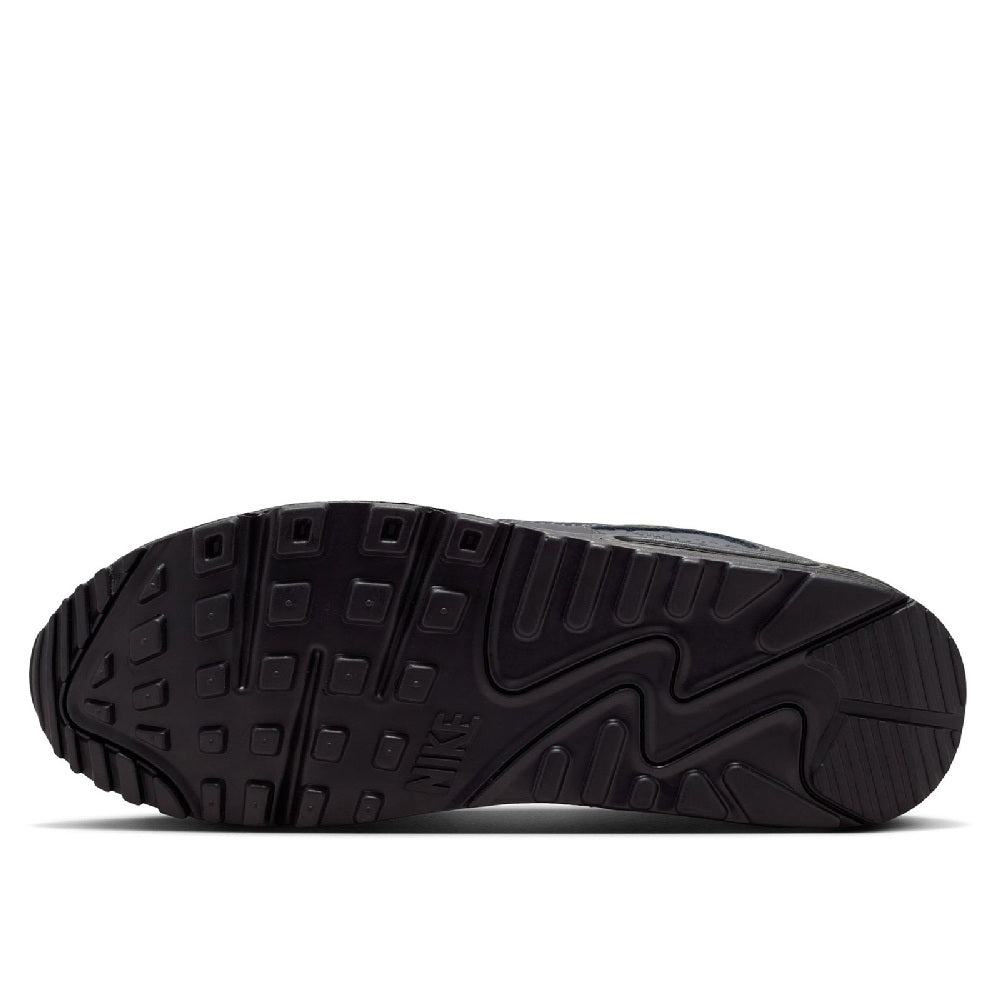 Men's Nike Air Max 90 Black/Neon Yellow-Anthracite (IQ0289 010)
