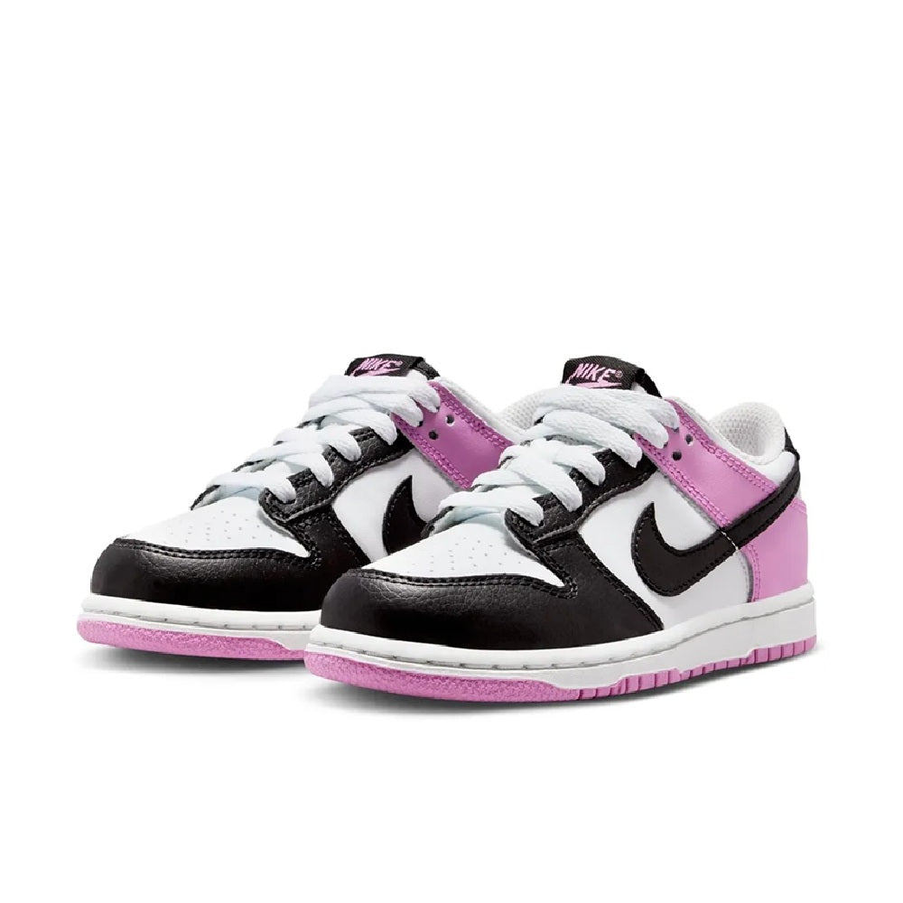 Little Kid's Nike Dunk Low RP Off White/Black-LT Magenta (IQ0805 100)