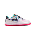 Little Kid's Nike Force 1 Low BP Lace White/Anthracite-Pink (IR1821 100)