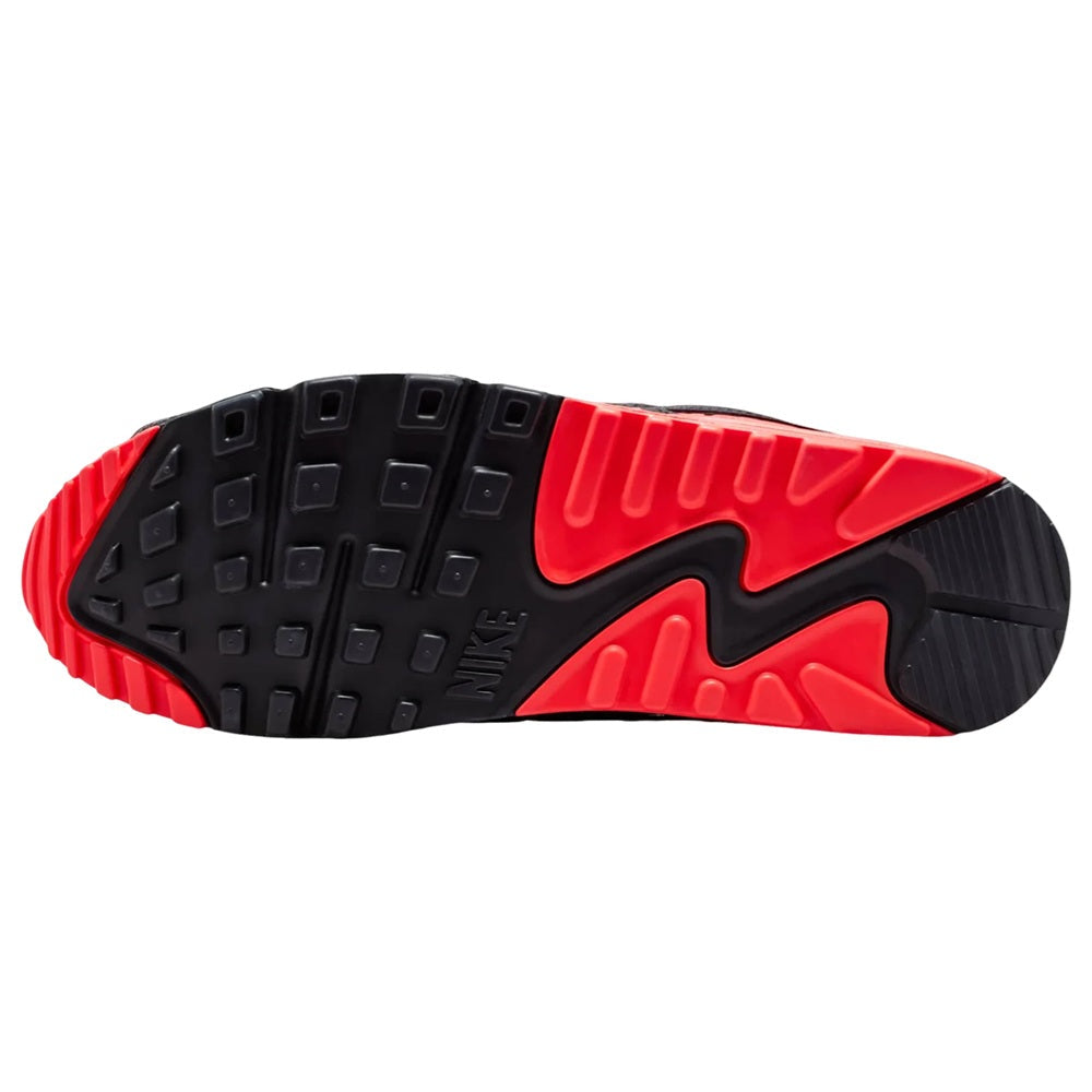 Men's Nike Air Max 90 QS "Infrared 3M" White/Particle Grey (IU1055 100)