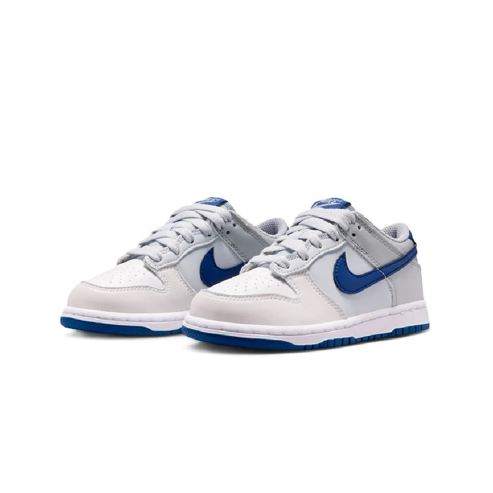Little Kid's Nike Dunk Low Summit White/Deep Royal (IU7765 133)